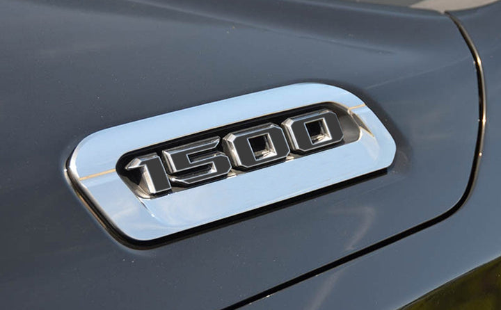 Premium Cast Vinyl Decal Number Inlays for 2019-2026 RAM 1500 Hood x2