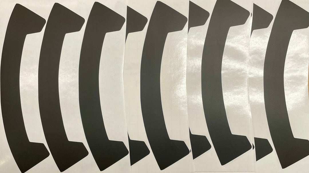 Premium Cast Vinyl Decal Overlays for 2024-2025 Tacoma TRD Sport Wheels x4
