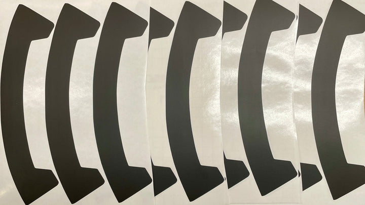 Premium Cast Vinyl Decal Overlays for 2024-2025 Tacoma TRD Sport Wheels x4