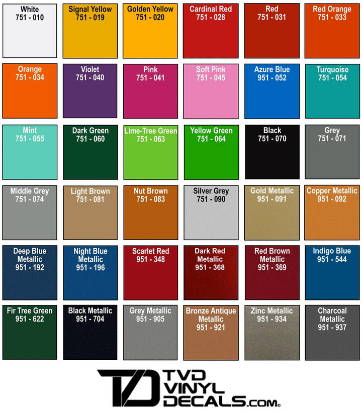 Premium Cast Vinyl Decals for 2016-2019 Tacoma Side Marker Lights x2