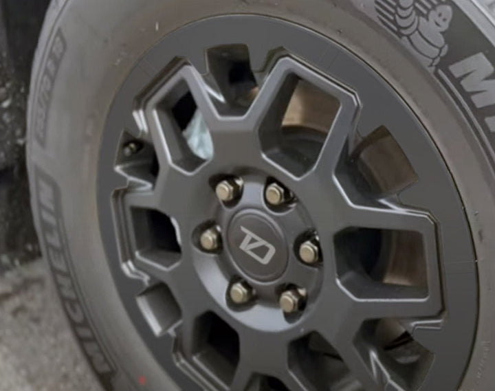 Premium Cast Vinyl Decals for 2025+ 4Runner TRD Off Road Wheels x4