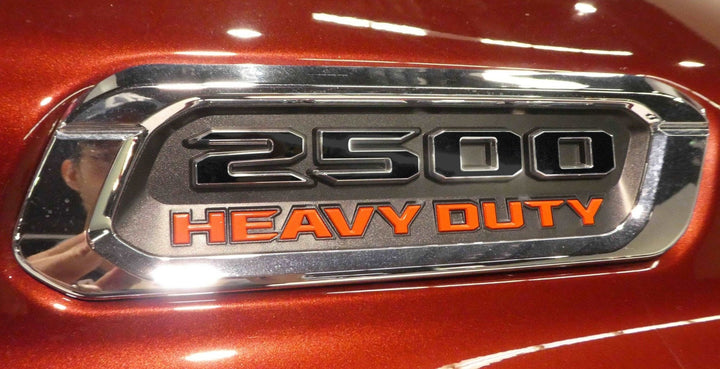 Premium Cast Vinyl Decal Numbers for 2019-2025 RAM 2500/3500 Hood x2