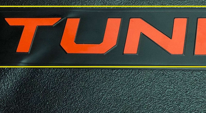 Premium Cast Vinyl Decal Letter Inserts for 2014-2021 Tundra Door Sill Protectors x2