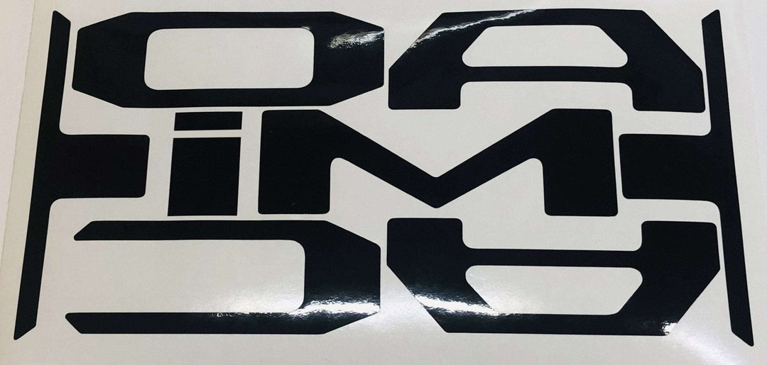 Premium Cast Vinyl Decal Letter Inserts for 2016-2023 Tacoma Tailgate