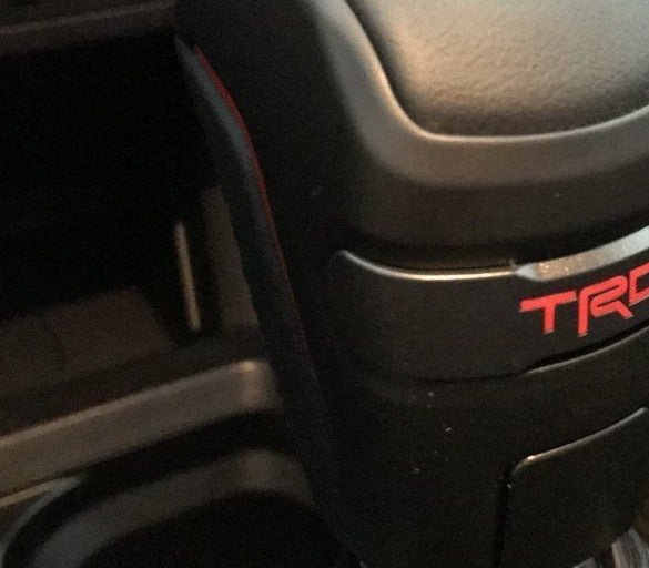 Premium Cast Vinyl Decal Letter Inserts for 2017-2023 Tacoma TRD PRO Shift Knob