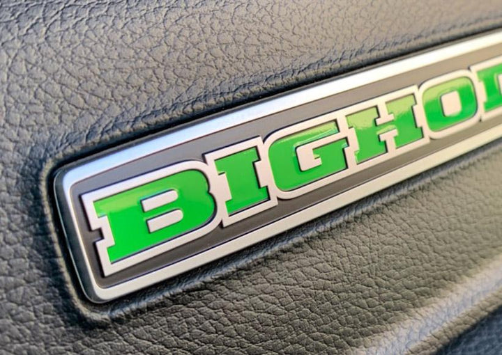 Premium Cast Vinyl Decal Letter Inserts for 2019-2025 RAM 1500 BIGHORN Dashboard