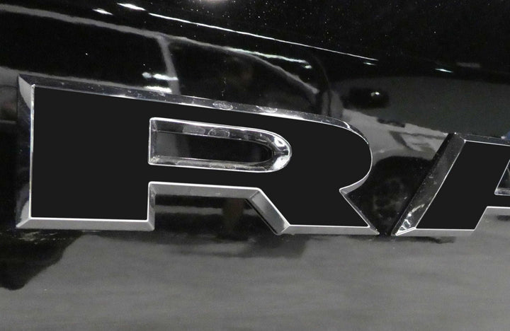 Premium Cast Vinyl Decal Letter Inlays for 2019-2025 RAM Doors
