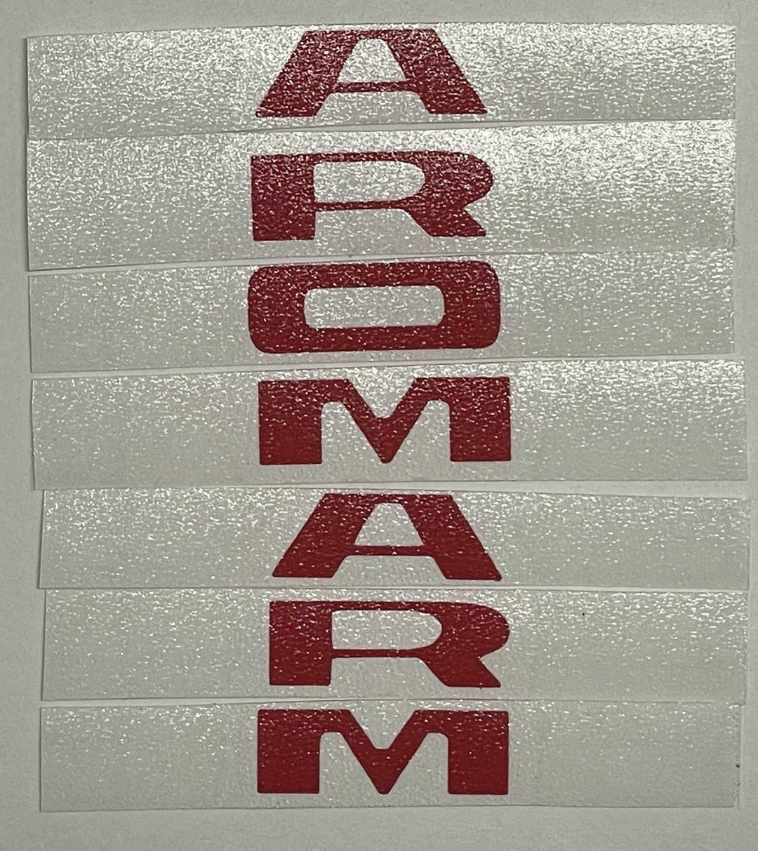 Premium Cast Vinyl Decal Letter Inlays for 2019-2025 RAM Dashboard