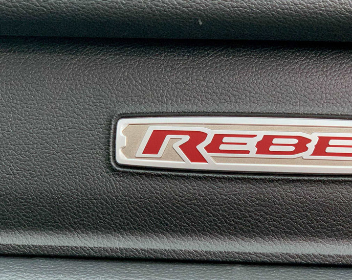 Premium Cast Vinyl Decal Letter Inserts for 2019-2025 RAM REBEL Dashboard