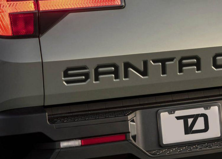 Premium Cast Vinyl Decal Letter Inserts for 2022-2025 Santa Cruz Tailgate