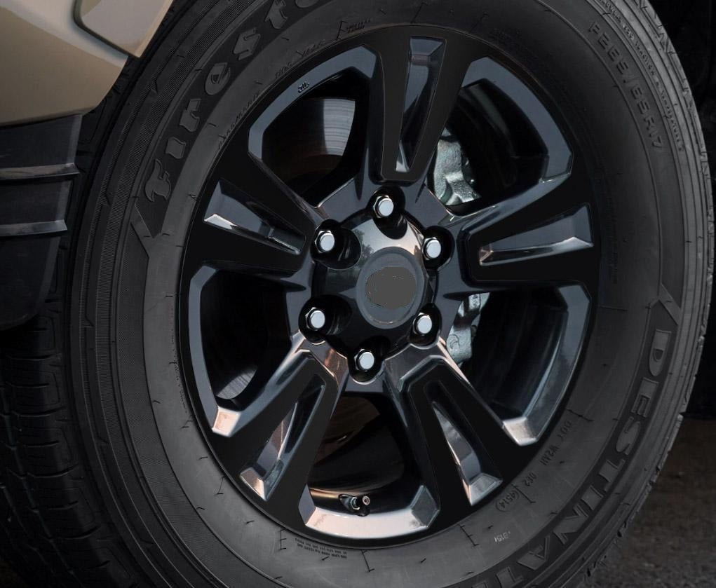 Premium Cast Vinyl Decal Overlays for 2016-2019 Tacoma TRD Sport Wheels x4