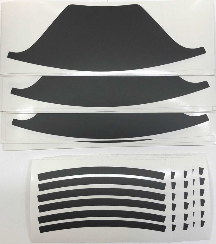 Premium Cast Vinyl Decal Overlays for 2019-2023 RAM Rebel Wheels