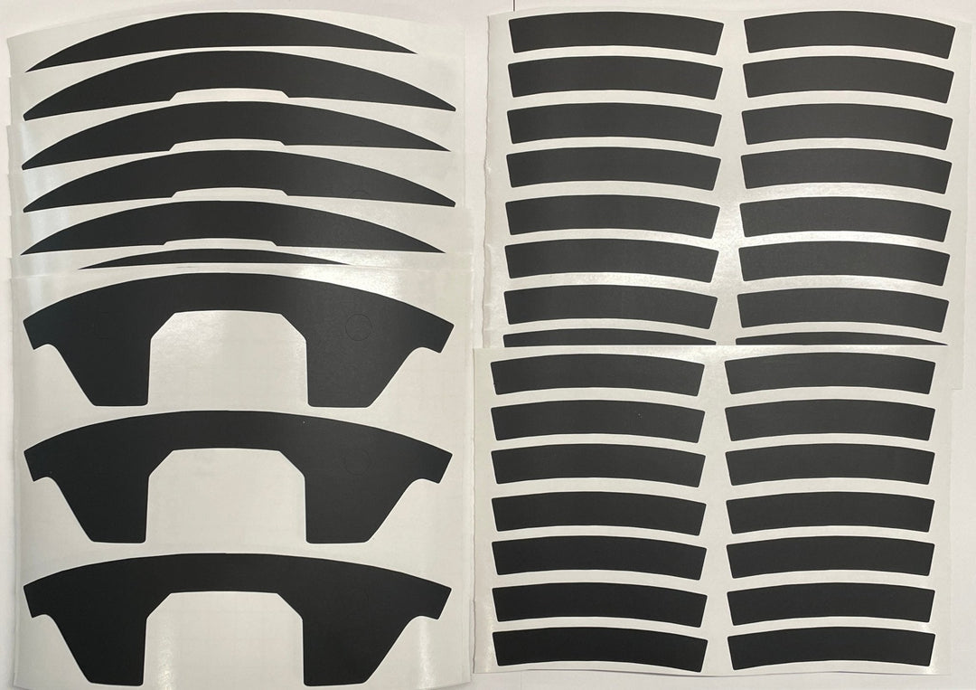 Premium Cast Vinyl Decal Overlays for 2022-2025 Tundra TRD Off Road 18" Wheels