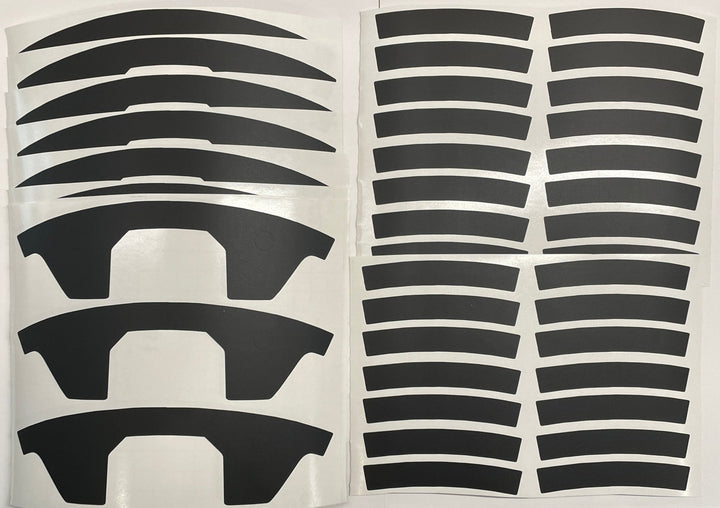 Premium Cast Vinyl Decal Overlays for 2022-2025 Tundra TRD Off Road 18" Wheels