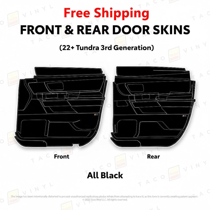 2022+ Tundra Door Skins